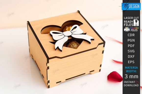 Download Valentine's Day Gift Box Laser Cut | CNC - Laser cut Collection