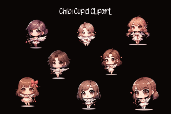 Download Chibi Cupid Clipart - Premium Resources