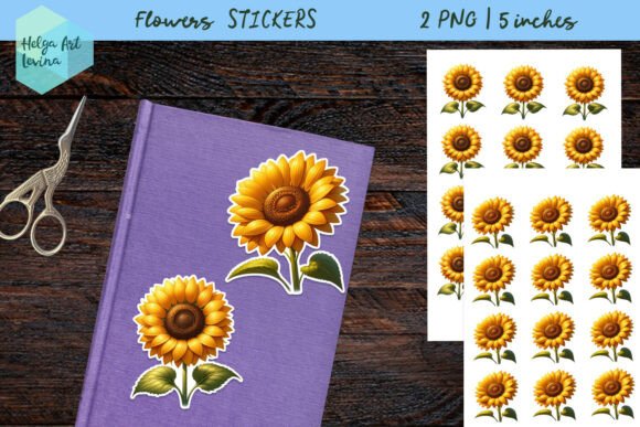Download Stickers Printable PNG, Flowers - Flowers Collection