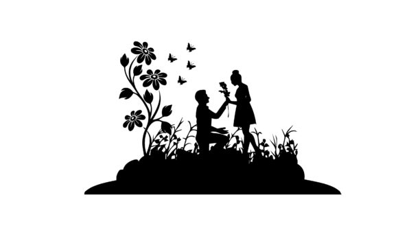 Download Silhouette Valentine Ideas - Silhouette valentine Collection