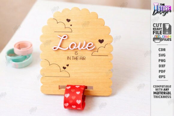 Download Valentine’s Day Bracelet Card Laser Cut - Laser cut Collection