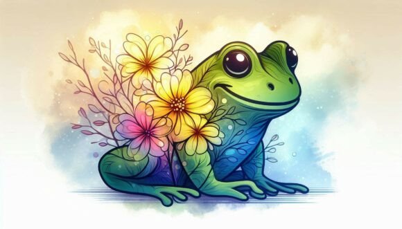 Download Frog Flowers - Flowers Collection