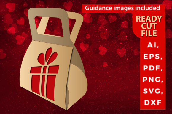 Download Laser Cut Valentine's Day Gift Box SVG - Laser cut Collection